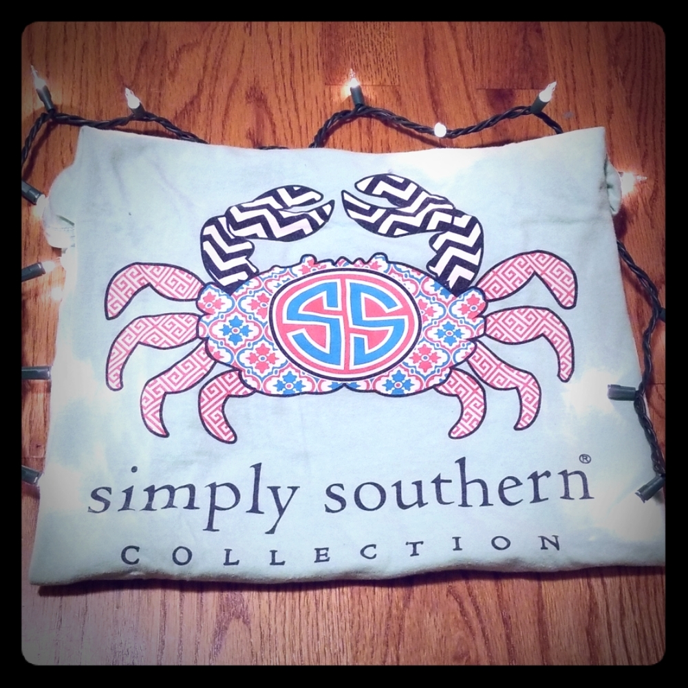 Simply Southern Crab Shirt🦀